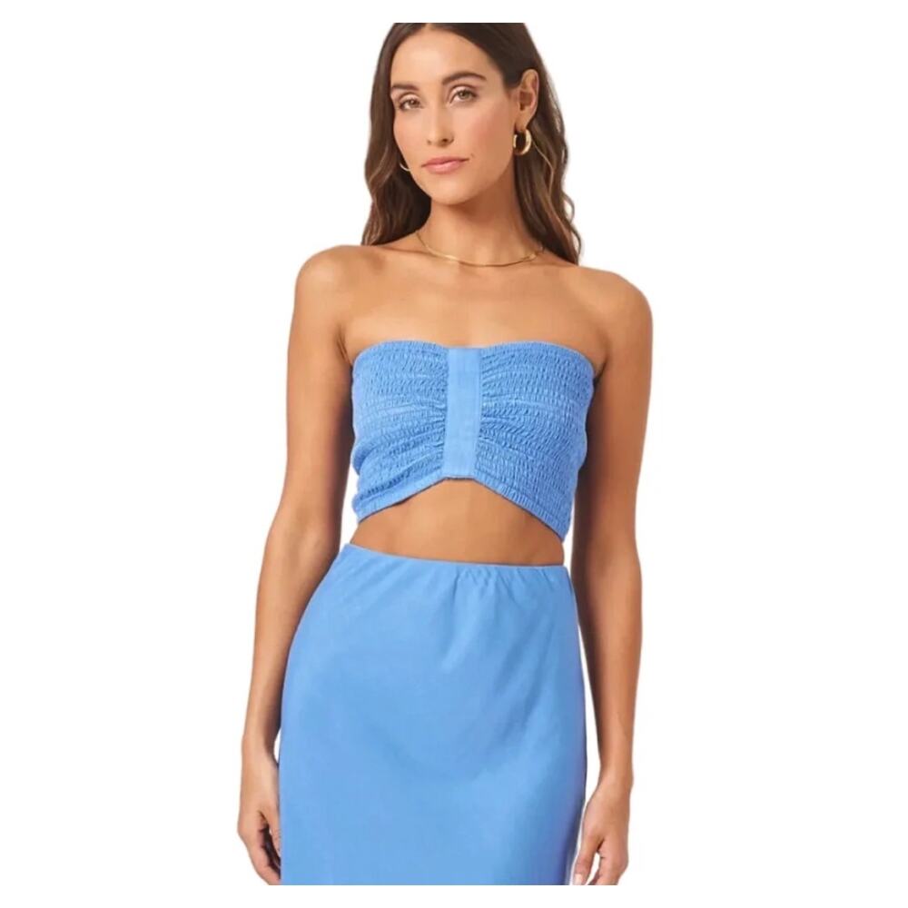 New L space revolve summer feels tube top blue sz XL - Picture 4 of 7
